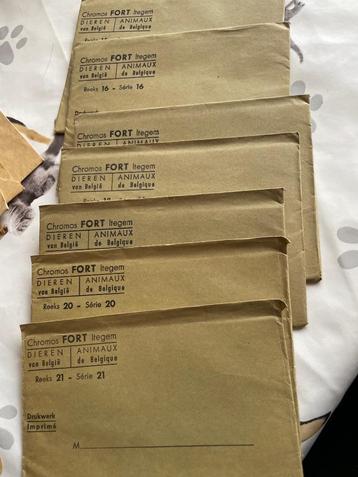 Chromos Fort Itegem Belgische dieren  beschikbaar voor biedingen