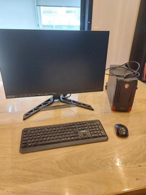 Volledig Game/desktop PC set, Computers en Software, Desktop Pc's, Zo goed als nieuw, 3 tot 4 Ghz, HDD, SSD, 8 GB, Met videokaart