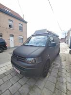 VW Transporter T5 facelift 4x4 automatic 180pk tdi mat zwart, Autos, Euro 5, Achat, 4 portes, Capteur de stationnement