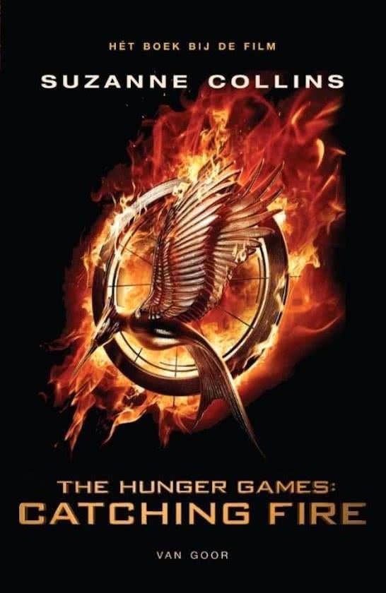 Catching fire  the hunger games Suzanne Collins 351 blz, Boeken, Fantasy, Zo goed als nieuw, Ophalen of Verzenden