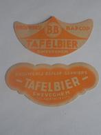 bieretiketten tafelbier Bafcop Zweveghem, Ophalen of Verzenden, Gebruikt, Overige typen, Overige merken