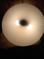 plafondlamp 50's, Glas, Gebruikt, Ophalen of Verzenden, Antiek,  retro, vintage