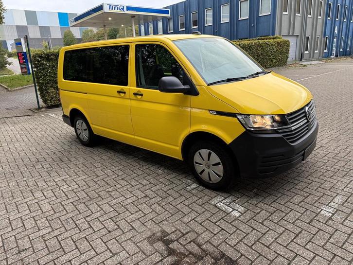 MINIBUS VW TRANSPOTER AUTOMAAT 2020 93000KM KEURING EU6D 8PL, Auto's, Bestelwagens en Lichte vracht, Particulier, ABS, Airbags