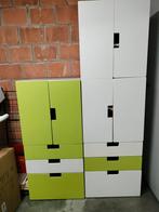 2 ikea-kasten met legbodem en 3 ladens, Enlèvement, Utilisé, Armoire