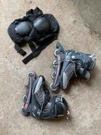Skeelers Fila maat 43 + kniebeschermers, Sport en Fitness, Skeelers, Ophalen, Gebruikt