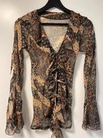 Blouse, ANDERE, Taille 36 (S), Comme neuf, Brun