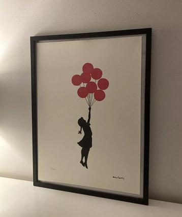 BANKSY : lithographie encadrée et numérotée à la main beschikbaar voor biedingen