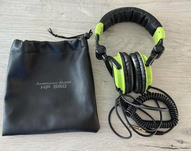 American Audio HP-550 hoofdtelefoon, Audio, Tv en Foto, Hoofdtelefoons, Gebruikt, Over oor (circumaural), Overige merken, Draadloos