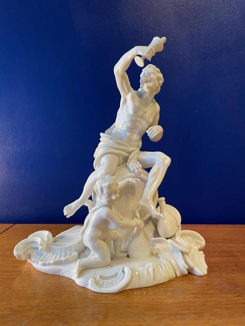 Fürstenberg porseleinen Bacchus, Antiek en Kunst, Antiek | Porselein, Ophalen