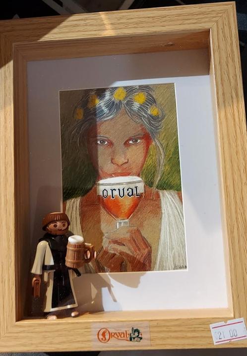 Diorama playmobil Orval JC Servais, Verzamelen, Biermerken, Nieuw, Ophalen of Verzenden