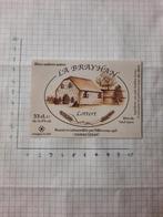 Bieretiket La Brayhan, Verzamelen, Biermerken, Ophalen of Verzenden, Nieuw