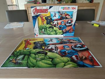 Puzzel Avengers 104 stukjes disponible aux enchères