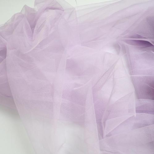 Nieuw in! 6023) 160x100cm tule lila, Hobby en Vrije tijd, Stoffen en Lappen, Nieuw, Polyester, 120 cm of meer, 30 tot 200 cm, Ophalen of Verzenden