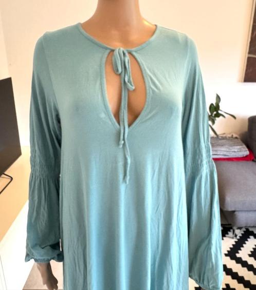 Boho jurk met speciale mouwen (maat S/M), Kleding | Dames, Jurken, Gedragen, Maat 38/40 (M), Groen, Boven de knie, Ophalen of Verzenden