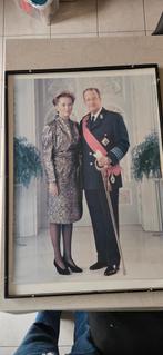RYL #23 - STAATSIEPORTRET ALBERT II EN PAOLA, Verzamelen, Ophalen of Verzenden, Gebruikt, Kaart, Foto of Prent
