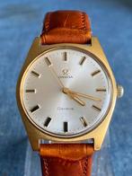 Vintage Omega Genève handopwinder cal. 601 champagne dail., Ophalen of Verzenden, Omega