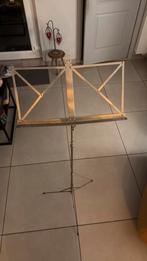 Muziekstandaard - metaal - opvouwbaar, Ophalen, Gebruikt, Muziekstandaard