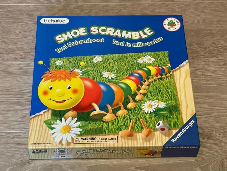Spel Shoe scramble (Ravensburger), Hobby en Vrije tijd, Gezelschapsspellen | Bordspellen, Nieuw, Vijf spelers of meer, Ophalen of Verzenden