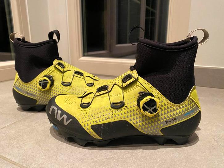 Northwave Celsius XC Arctic MTB Schoenen Fluo geel/zwart, Fietsen en Brommers, Fietsaccessoires | Fietskleding, Zo goed als nieuw