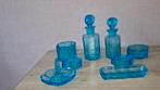 Rare ensemble de toilette bleu VSL., Ophalen of Verzenden