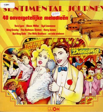 2 x Vinyl, LP   -   1945-1980 Sentimental Journey ...... beschikbaar voor biedingen