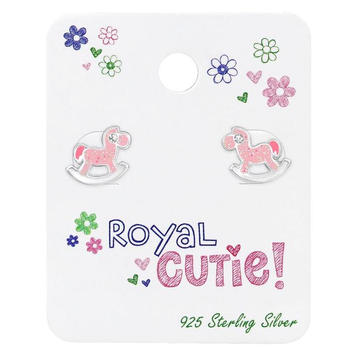 Boucles d'oreilles enfant cheval à bascule argent 925 crista, Bijoux, Sacs & Beauté, Bijoux pour enfant, Neuf, Boucles d'oreilles