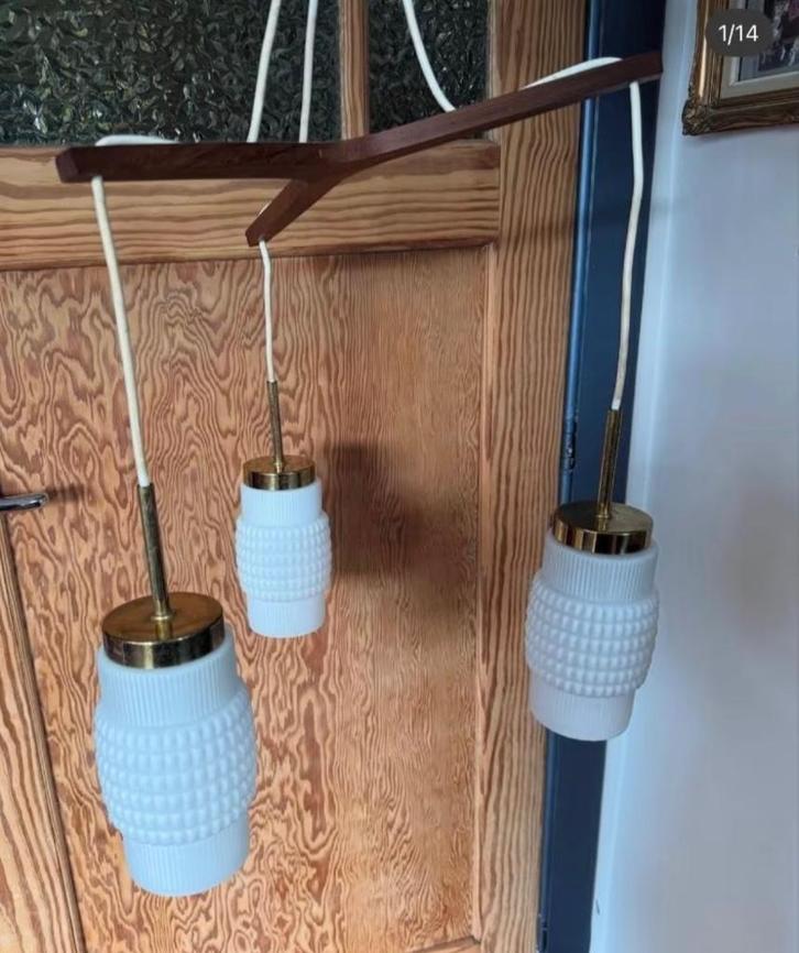 Vintage luster, Antiek en Kunst, Antiek | Verlichting, Ophalen of Verzenden
