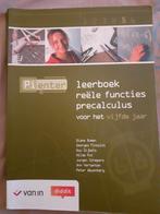 Pienter 5 ASO/TSO - 6/8u reële functies precalculus leerboek, Comme neuf, Secondaire, Mathématiques A, Enlèvement ou Envoi