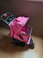Honden buggy roze, Dieren en Toebehoren, Ophalen, Gebruikt
