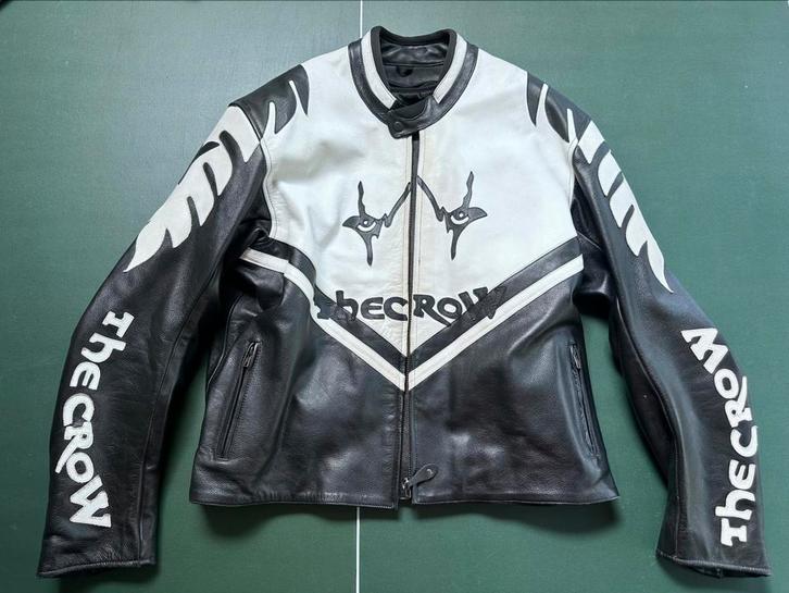 Blouson / veste moto en cuir, Motoren, Kleding | Motorkleding, Jas | leer, Heren, Tweedehands, Ophalen