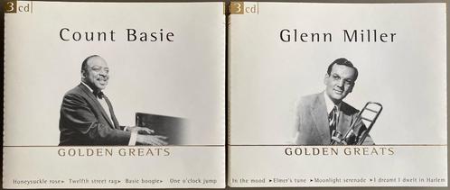 CD's Glenn Miller & Count Basie (3CD-box)., Cd's en Dvd's, Cd's | Jazz en Blues, Zo goed als nieuw, Boxset, Ophalen of Verzenden