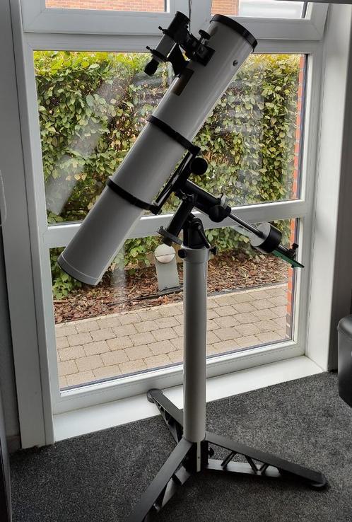 Telescoop TAL-1, Audio, Tv en Foto, Optische apparatuur | Telescopen, Gebruikt, Spiegeltelescoop (reflector), 80 tot 200 mm, Met statief