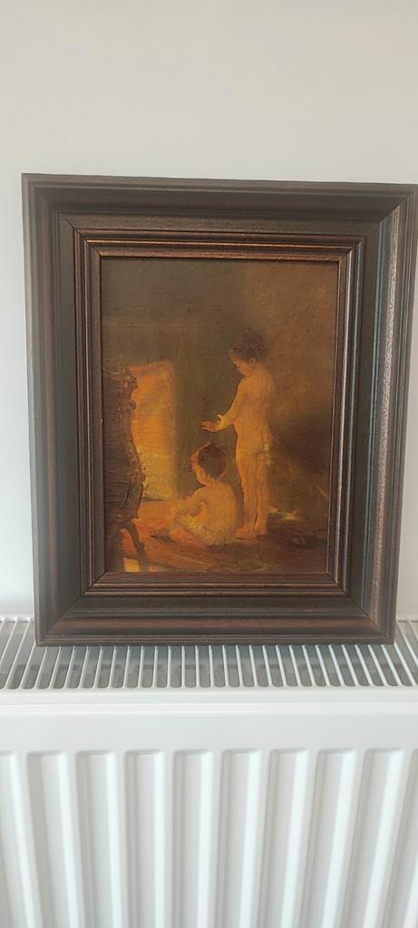 2 mooie oude schilderijen, Antiek en Kunst, Kunst | Schilderijen | Klassiek, Ophalen of Verzenden