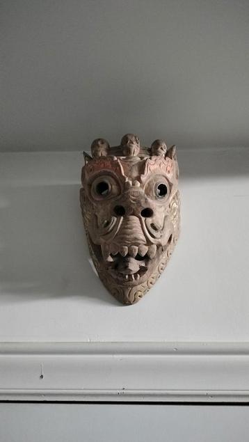 Tibetaans drakenmasker  beschikbaar voor biedingen