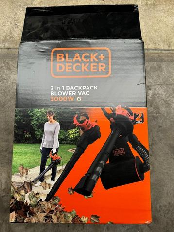 Souffleur à feuilles filaire Black + Decker BEBLV300-QS NEUF, Neuf, Électrique, Enlèvement, Black en decker
