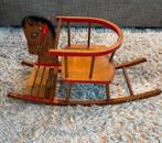 Vintage houten schommelpaard, Ophalen, Zo goed als nieuw