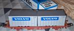 Märklin HO 4765 containerwagon Volvo van de SJ, Ophalen of Verzenden, Zo goed als nieuw, Wagon, Märklin