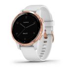 Garmin Vivoactive 4s white/rosegold, Handtassen en Accessoires, Sporthorloges, Ophalen, Wit, Garmin, Zo goed als nieuw