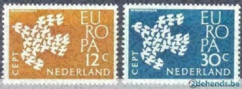 Nederland 1961 - Yvert 738-739 - EUROPA 1961 - Postfris (PF), Postzegels en Munten, Postzegels | Nederland, Postfris, Verzenden