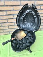 ANTIEKE GIETIJZEREN “SCHILDPAD” KOLENBAK., Antiek en Kunst, Ophalen of Verzenden