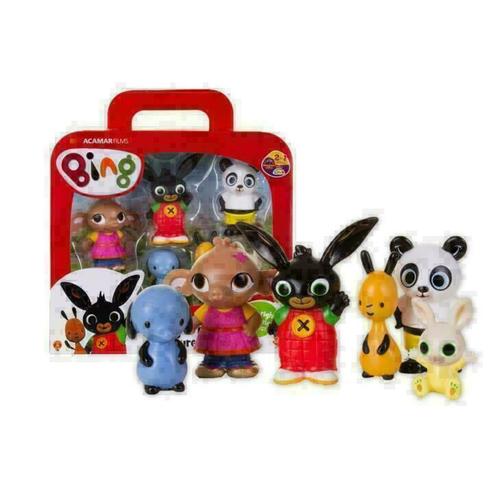 Bing Konijn Speelfiguren in Koffer - Vriendjes, Kinderen en Baby's, Speelgoed | Babyspeelgoed, Nieuw, Overige typen, Ophalen of Verzenden