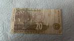 2 Zuid-Afrikaanse bankbiljetten van 20 en 10 Rand