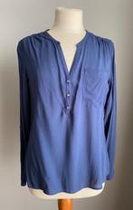 Donkerblauwe blouse met lange mouwen WE maat M, Vêtements | Femmes, Blouses & Tuniques, Comme neuf, Taille 38/40 (M), Bleu, Envoi