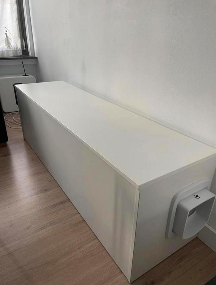 Dubbele katten voederbak met luikjes die werken op chip, Animaux & Accessoires, Nourriture & Abreuvoirs pour chats, Enlèvement