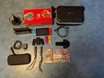 Nintendo switch + 3 games + accessoires, Games en Spelcomputers, Met games, Zo goed als nieuw, Met 3 controllers of meer, Ophalen