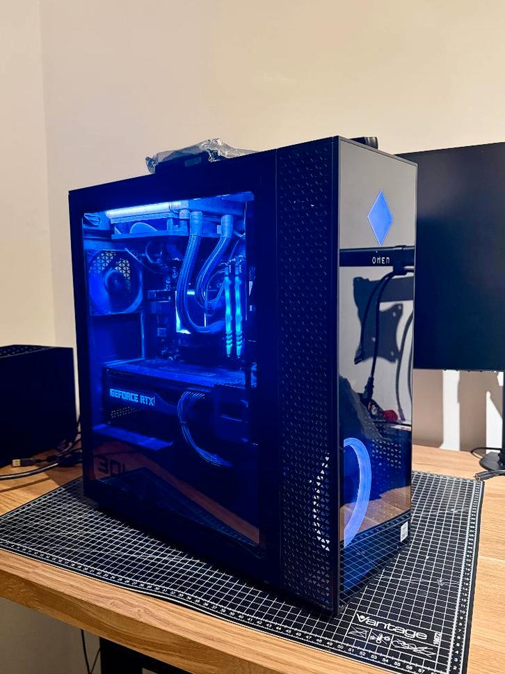 PC Gamer HP OMEN 30L – i9 + RTX 3090, Computers en Software, Desktop Pc's, Zo goed als nieuw, 4 Ghz of meer, HDD, SSD, 32 GB, Met videokaart