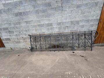 Smeedwerk balustrade te koop – 3,30 m lang x 95 cm hoog beschikbaar voor biedingen