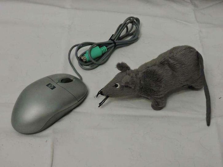 Souris mécanique filaire HP ordinateur fixe PRIX TOUT DOUX !, Computers en Software, Muizen, Gebruikt, Muis, Bedraad, Ophalen of Verzenden