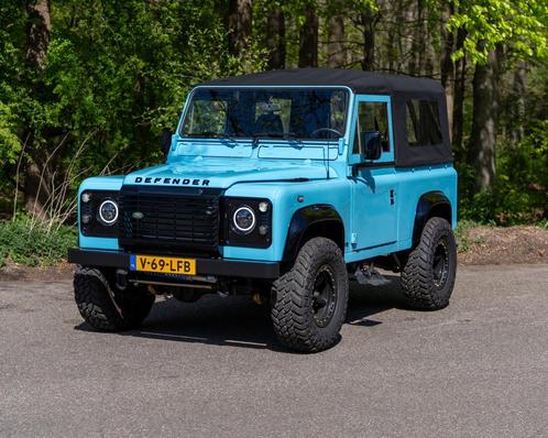 V8 Land Rover Defender 90 soft top 1989, Auto's, Land Rover, Particulier, Defender, Benzine, SUV of Terreinwagen, Handgeschakeld
