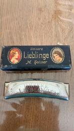 Hohner harmonica unsere lieblinge, Muziek en Instrumenten, Ophalen of Verzenden, Gebruikt, C-mondharmonica, Met koffer of doosje